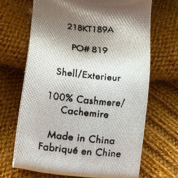 ELIZABETH and JAMES Cashmere Sweater Oversized Slouchy Casual Lux, Size XS - Picture 15 of 16